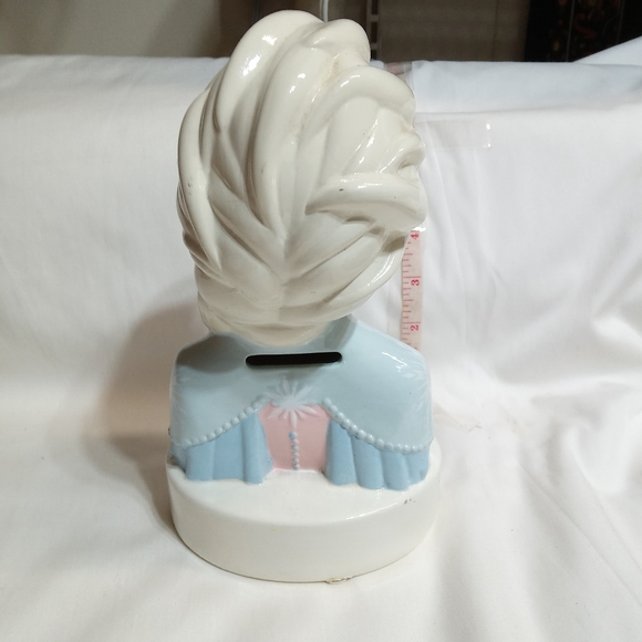 DISNEY Frozen Movie Elsa Princess "Fearless" Coin Bank. 8" Tall. - Picture 5 of 6